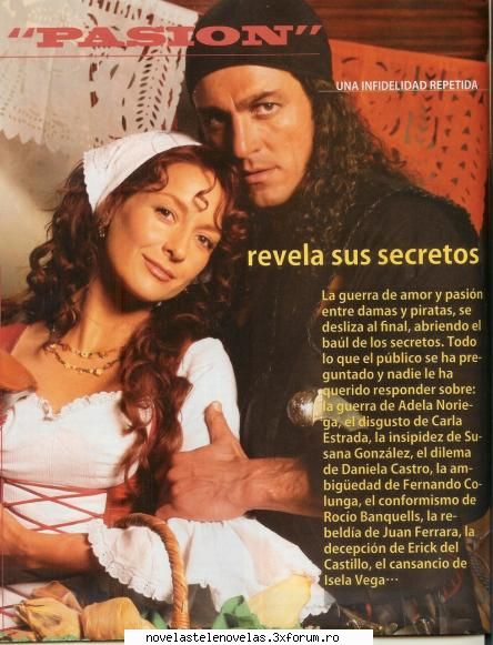 telenovela saptamanii- Pasion (4-11martie 2009) - mariana - Alegeti preferatii